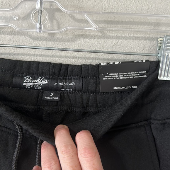 NWT Brooklyn Cloth Black Joggers/Sweatpants Size Women's Small - Picture 4 of 14